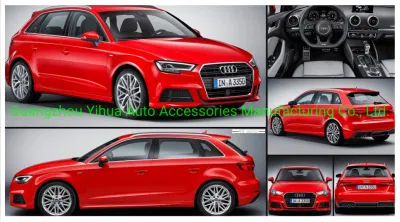 Factory Wholesale All Weather Auto Parts Car Accessories Trunk Mats for Audi-A3_Sportback-2017