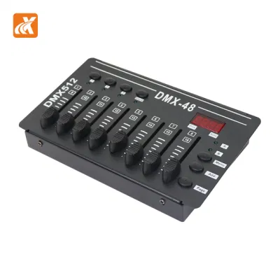Model Kt-Mc48 Mini Console 5V 2W Power DMX512/1990 Signal Output 4-Digit Digital Quick Step Soft Light 99 Steps Each Program