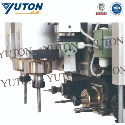 CNC Automatic Door Leaf Hardware Slot Mortise Machine