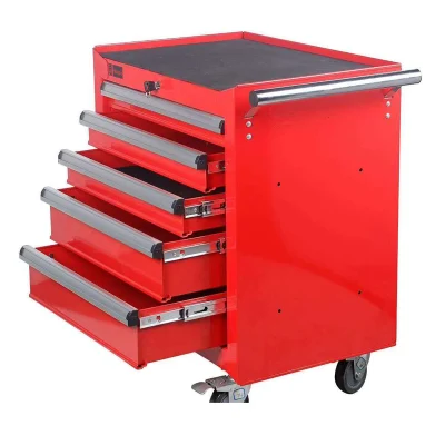 Tool Storage Chest Drawers Workshop Mechanic Tool Box on Wheels