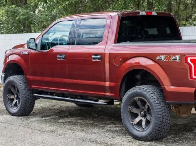 Auto Truck Running Boards 3 Inch Black Nerf Bar for F150 Supercrew 2018