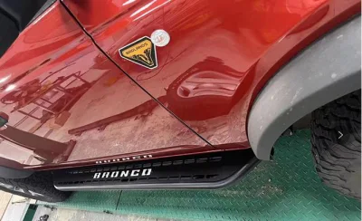 China Factory Sales Auto Steel Pipe Side Step for 22-23 Ford Bronco