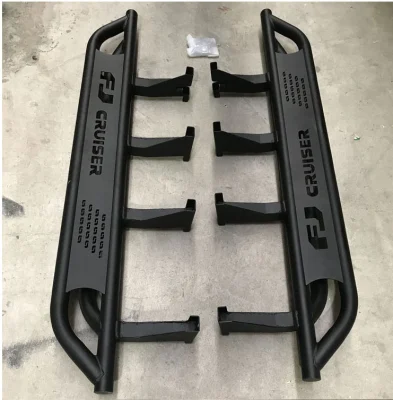Toyota Fj Cruiser 2007-2014 Black Cast Iron Auto Side Step