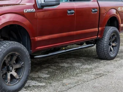 Auto Truck Running Boards 3 Inch Black Nerf Bar for F150 Supercrew 2018
