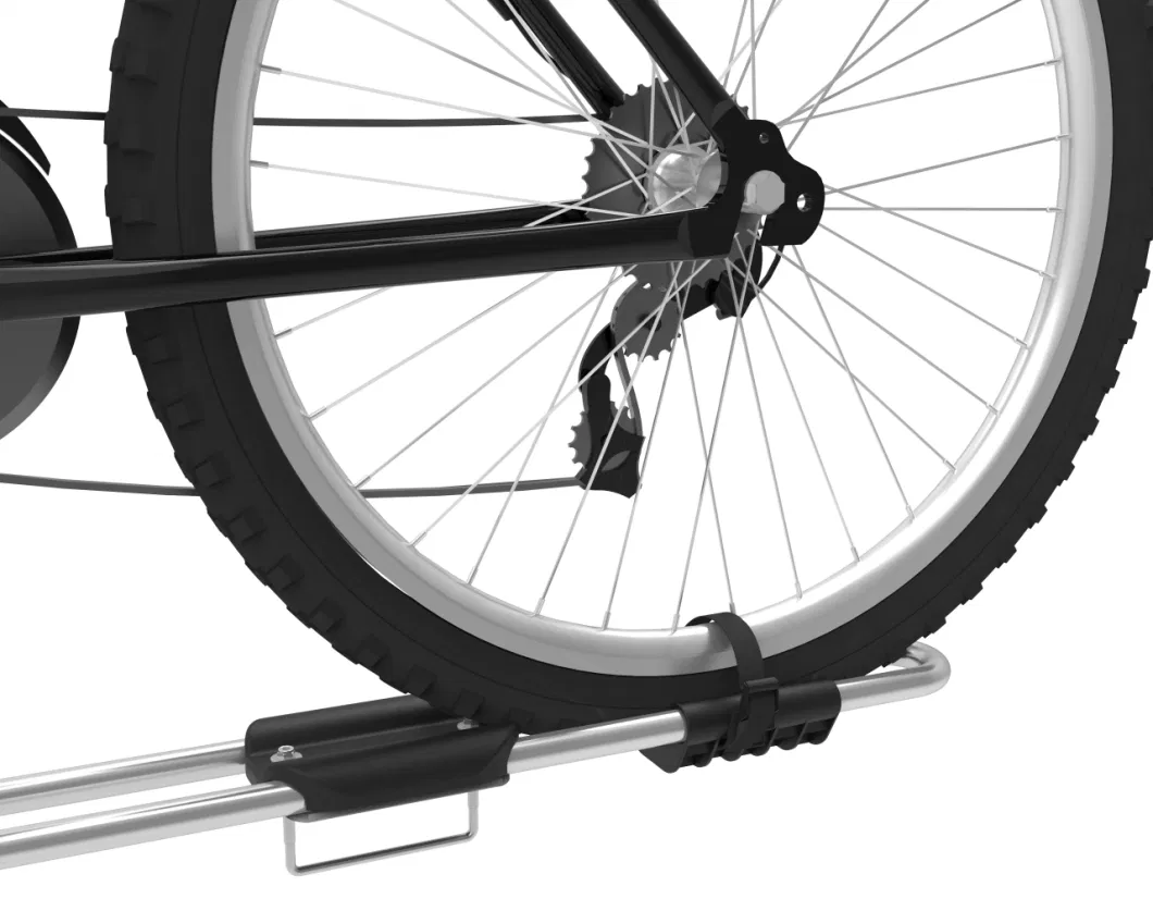 Universal Car Top Aluminum Alloy Lockable Roof Bar Bike Rack Adjustable Rack Luggage Carrier Bicycle