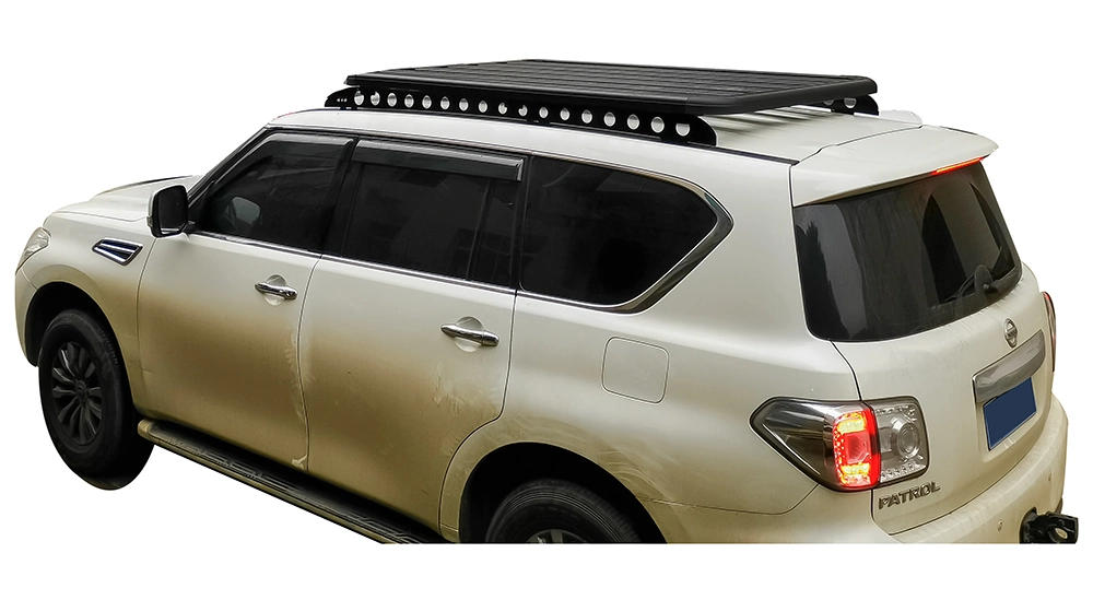 Auto Parts Roof Rack 2017 2018 2019 2020 2021 for Prado Land Cruiser Patrol Aluminum Alloy Flat Platform