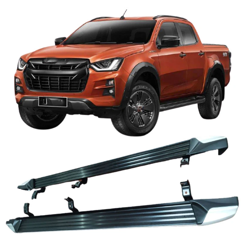 Universal 4X4 Aluminum Alloy Auto SUV Car Side Step Running Board for Isuzu Dmax D-Max 2020 2021