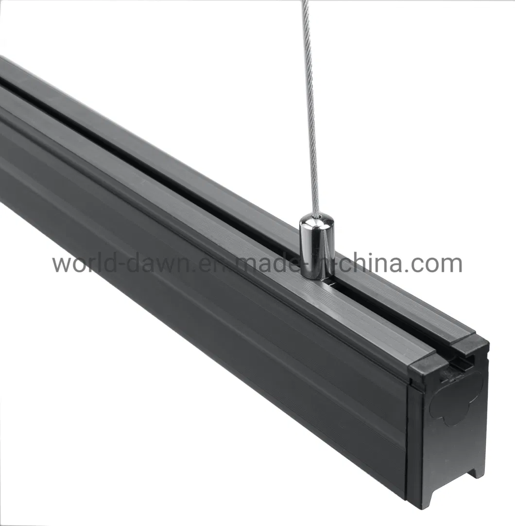 LED Suspend Linear Office Chandelier Lamp Spot Tube Pendant Lights 1200/1500mm 30 Beam LED Chandelier Ceiling Light