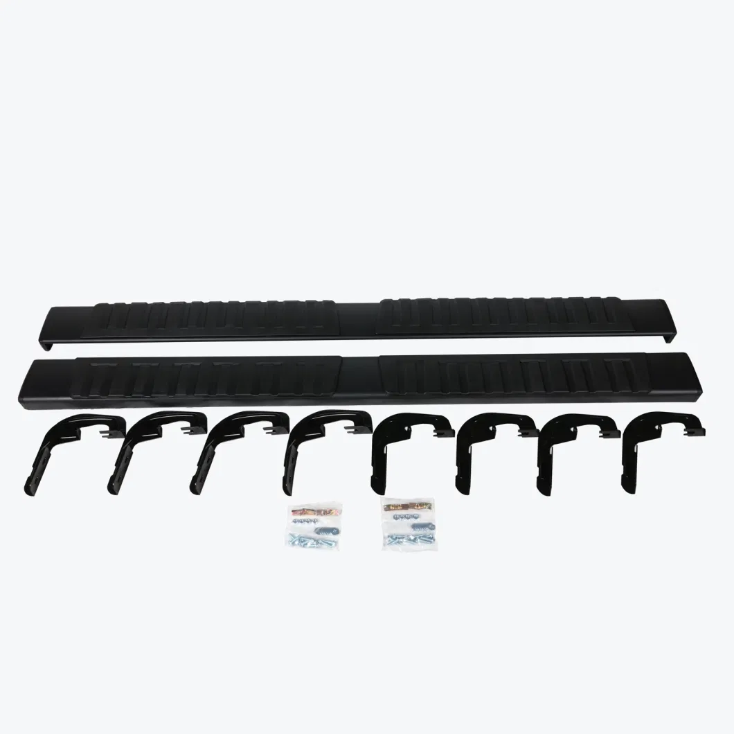 Factory Wholesale Running Boards for Chevy Silverado Double Cab Black Side Steps Nerf Bars