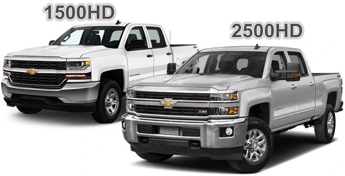 Aluminum Running Boards for Chevrolet Silverado 1500HD 2500HD Nerf Bars