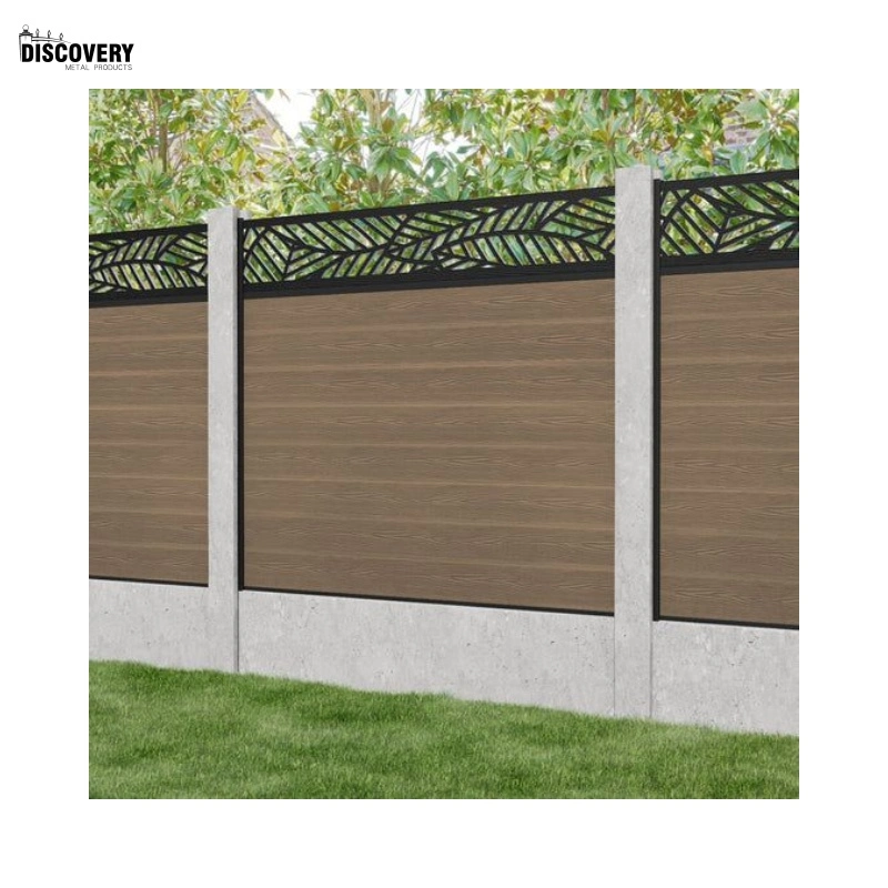 6FT 6FT Wood Plastic Composite Wall for Home Board Garden Used