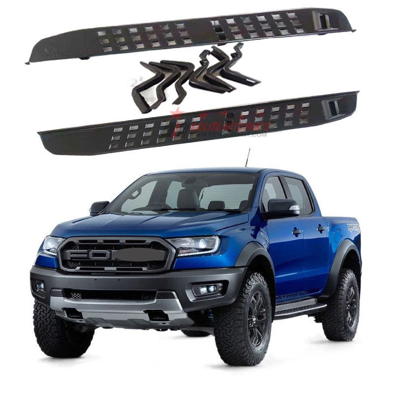 Balck Steel Running Board Side Step for Raptor