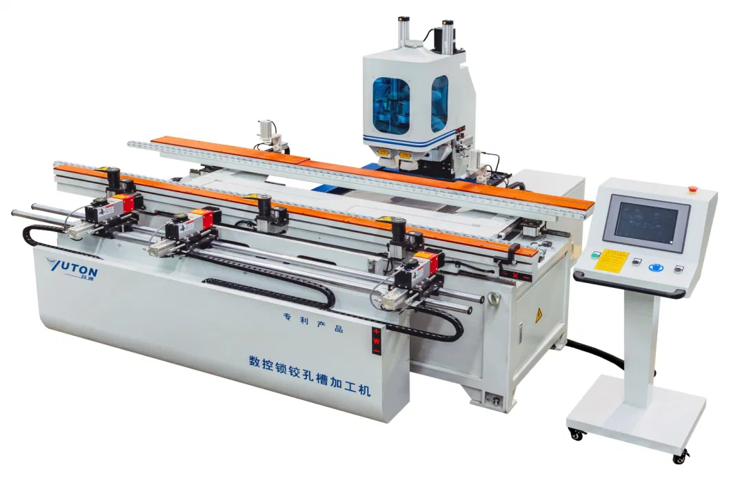 CNC Automatic Door Leaf Hardware Slot Mortise Machine