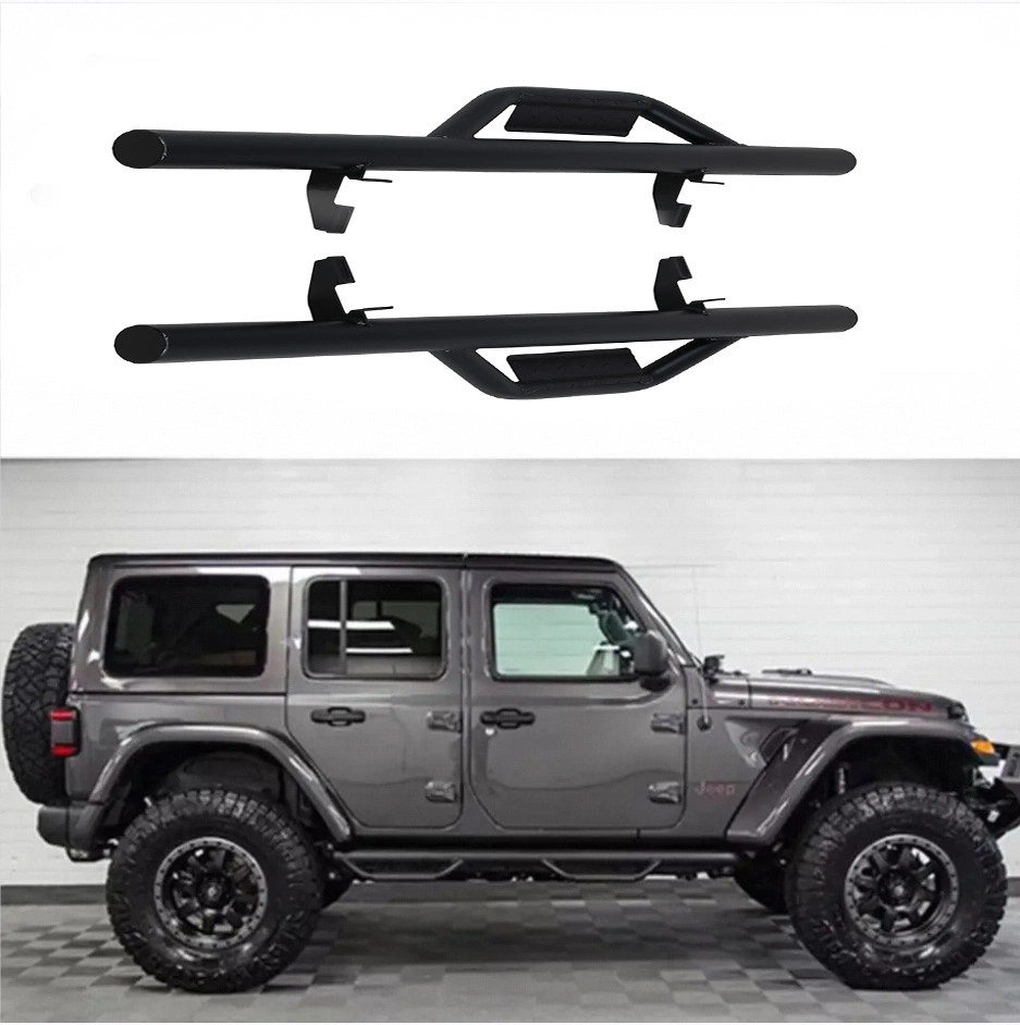 Steel 4X4 Accessories Haisha Manufacturer Running Board Side Steps for Jeep Wrangler 2016-2018