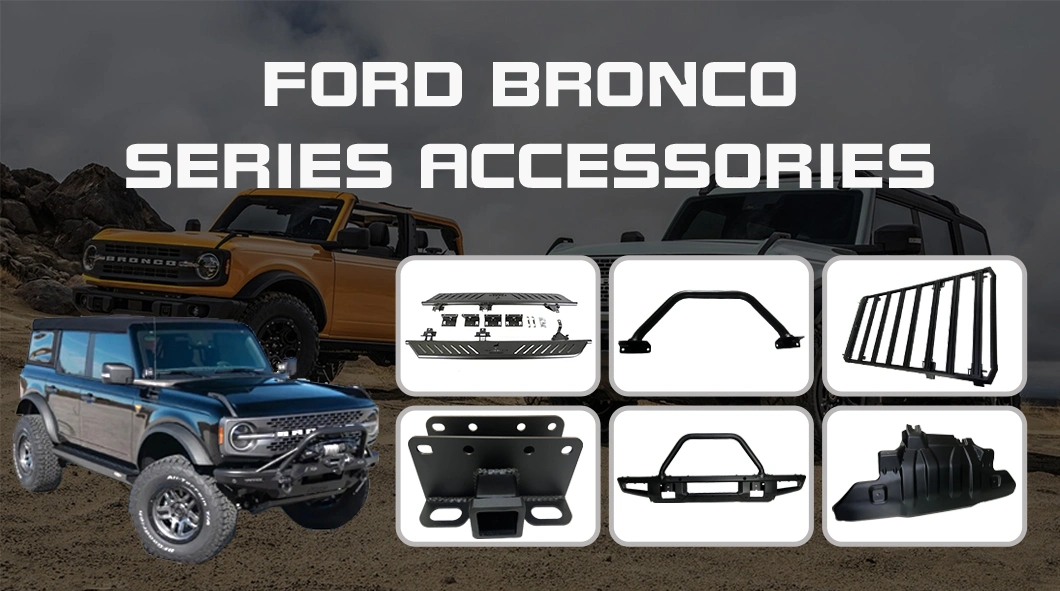 2022 Ford Bronco Steel Running Board Side Steps with Best Price