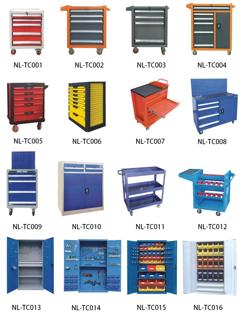 Tool Storage Chest Drawers Workshop Mechanic Tool Box on Wheels