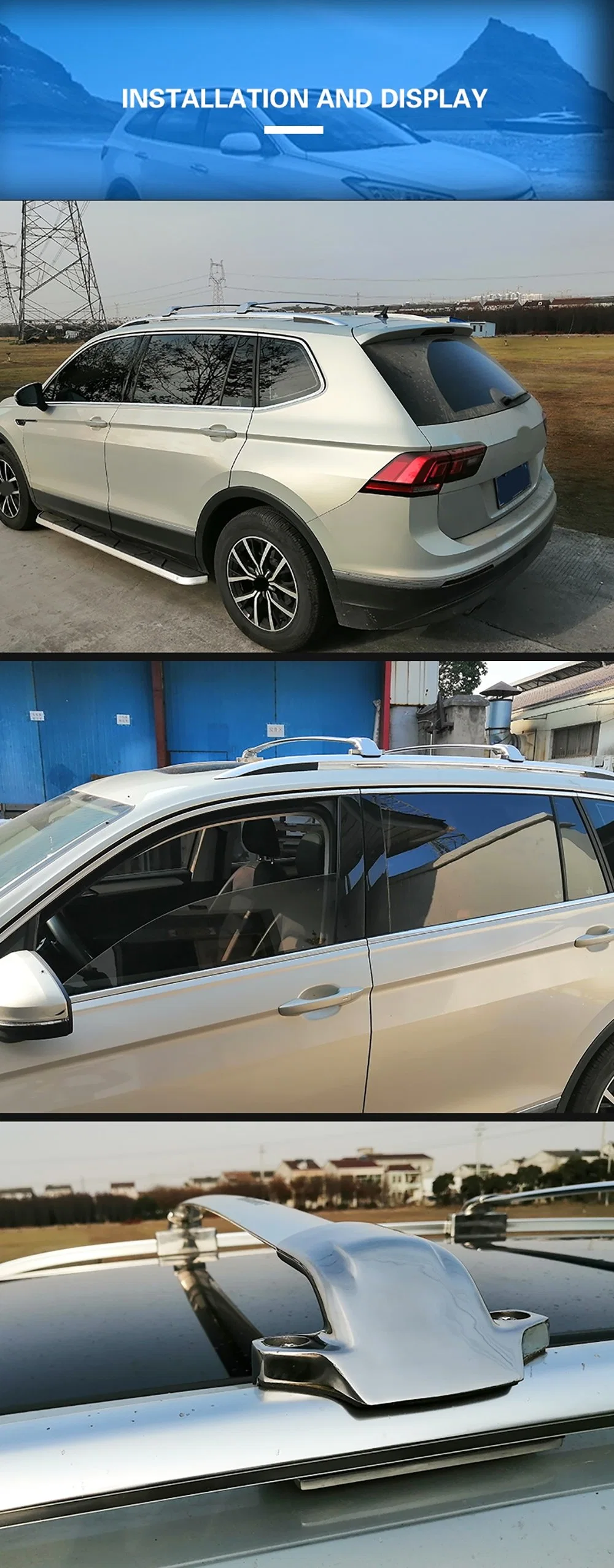for Toyota Prado 2010 2011 2012 2013 2014 2015 2016 2017 2018 2019 Car Roof Rack