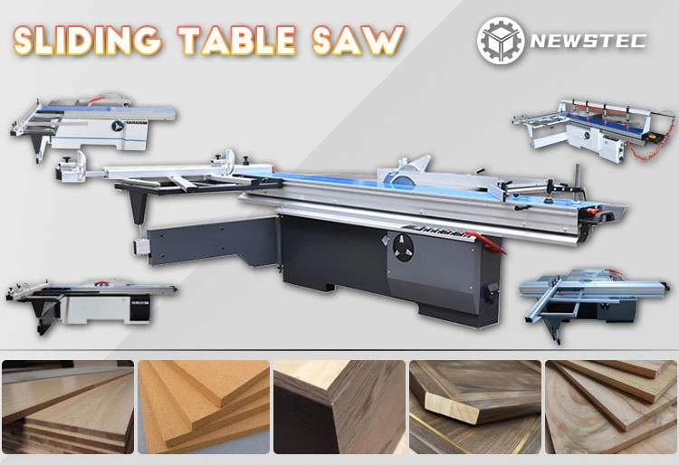 Woodworking Industrial Wood Cutting Sliding Table Panel Saw Machine 4kw (5.5kw) 3000mm