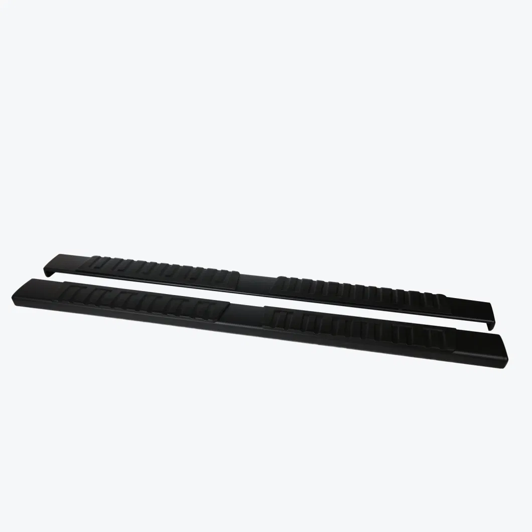 Running Board for 15-20 Ford F150 Super Crewcab|Black Aluminum Alloy + ABS