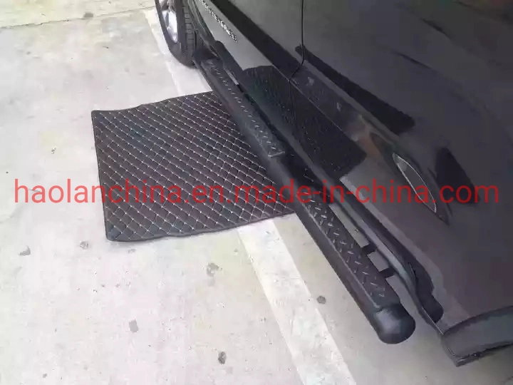 Good Quality Wholesale Aluminum Alloy Black Running Boards Replacement ABS Plastic Side Steps for Grand Cherokee 2014+