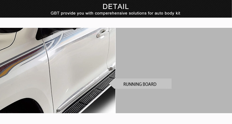 Gbt Car Accessories Running Board/Side Step Pedals for Toyota Prado Fj150
