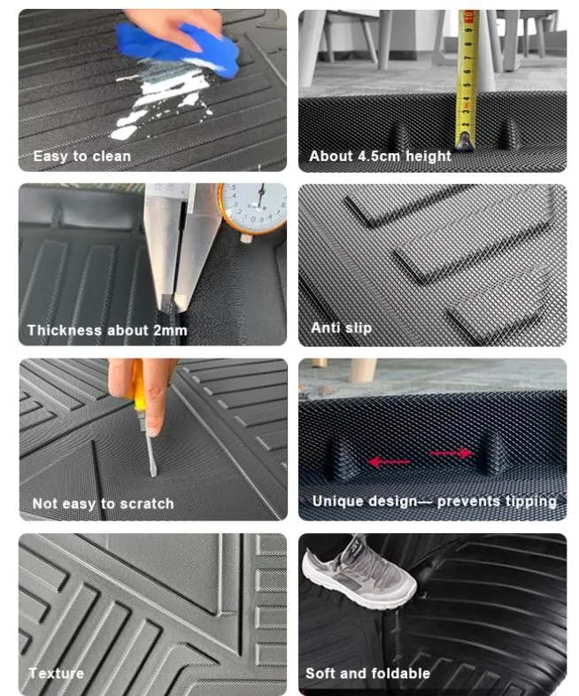 Anti-Slip 3D Car Mats Factory Supply Audi-Q3-2019