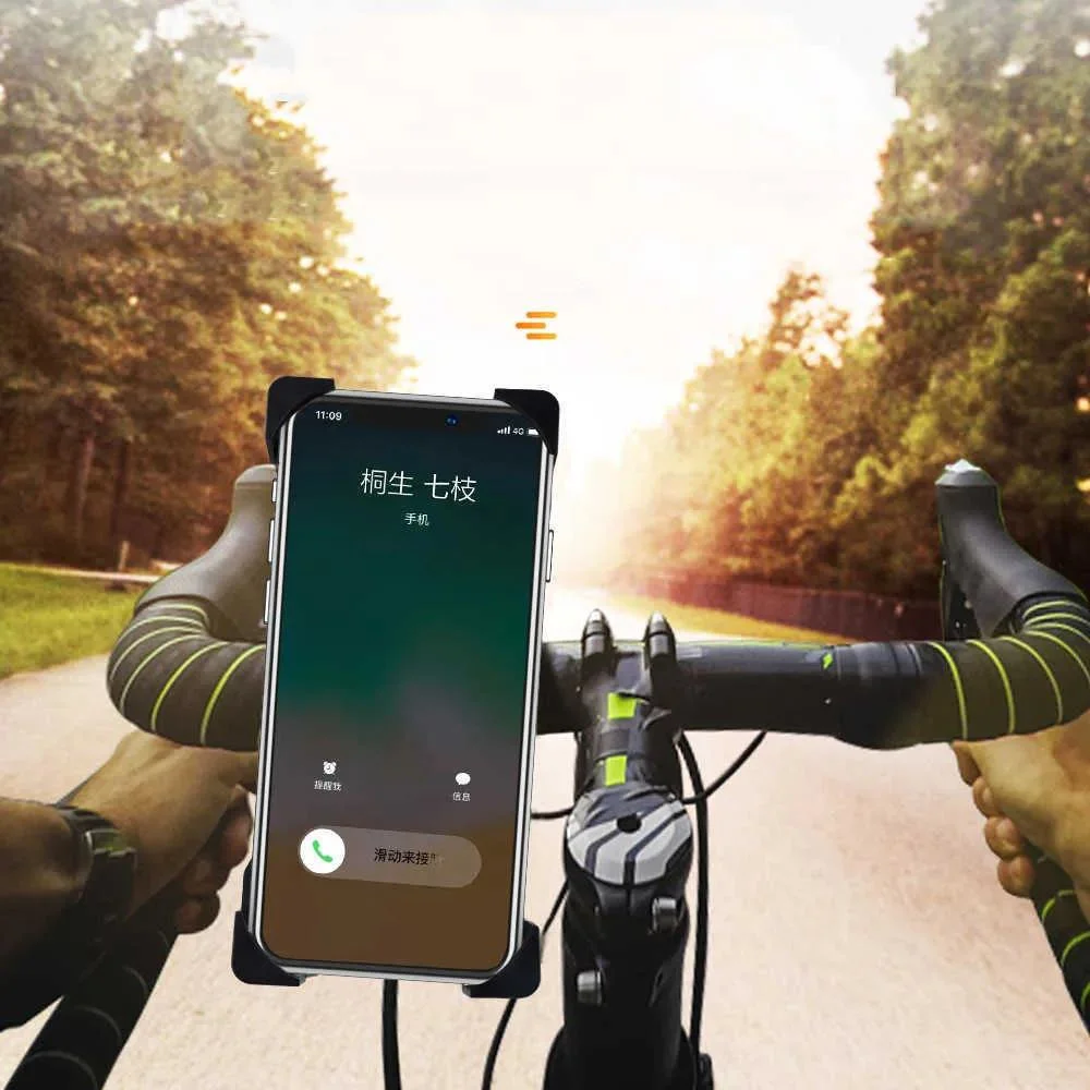 360 Degree Car Phone Holder GPS Stand Bike Phone Holder Handlebar Stand Mount Bracket Mount Phone Holder for iPhone Samsung