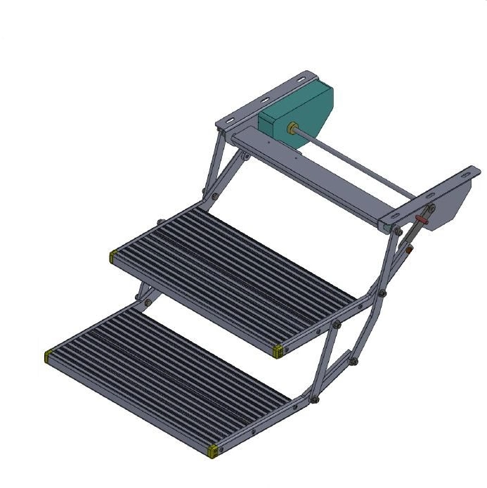 2023 Hot Electric Double Folding Step Es-F-D-600 for Vans with CE Certificate