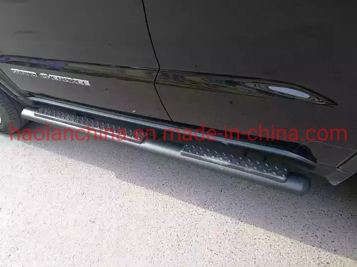 Good Quality Wholesale Aluminum Alloy Black Running Boards Replacement ABS Plastic Side Steps for Grand Cherokee 2014+