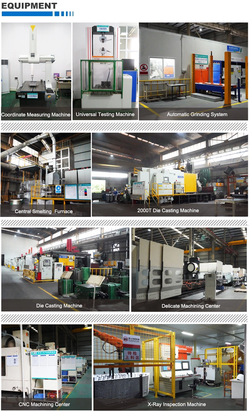 Aluminum Low Pressure Die Casting Running Board China ISO Certificated Factory