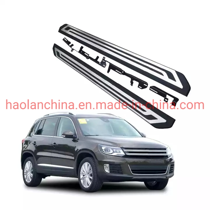 Stainless Steel Nerf Bar off-Road 4X4 4WD Fixed Running Board Panel Side Foot Bar Pedal Accessories for VW Tiguan L 2013-2017
