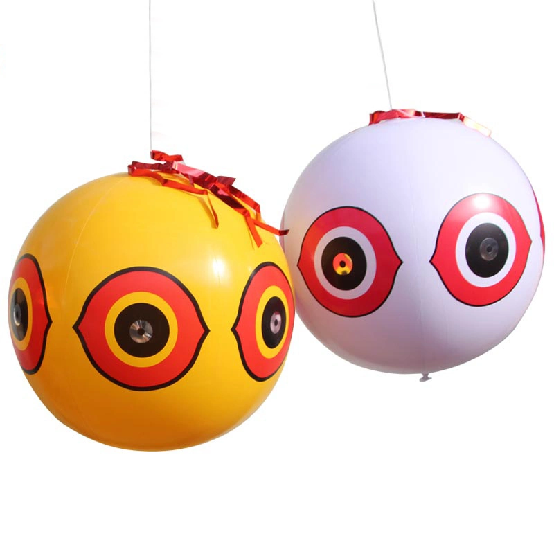 Inflatable Bird Scare Balloons Reflective Eyes Balloon Bird Repellent