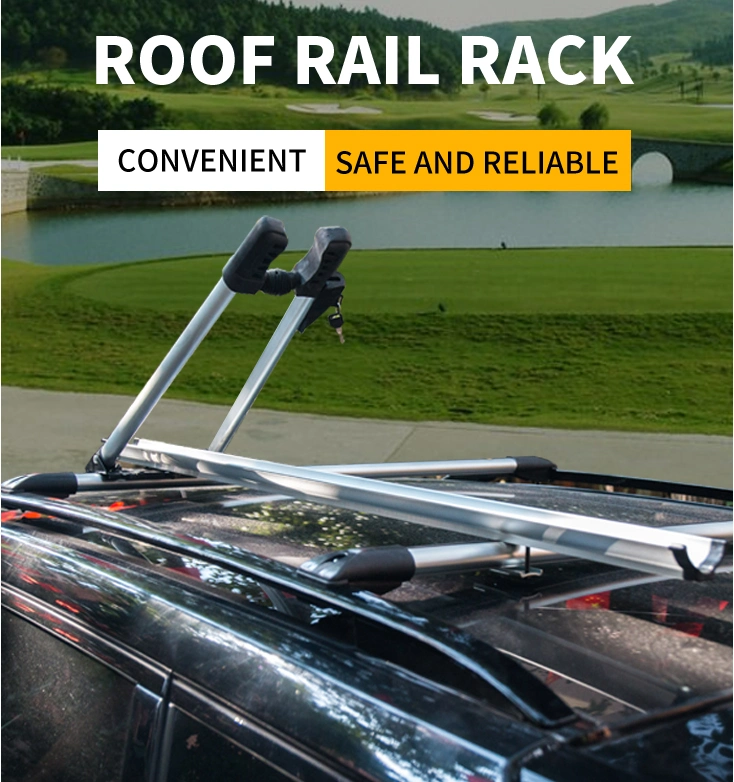 OEM Hot Sale Universal Aluminium Alloy Roof Bike Rack for Car