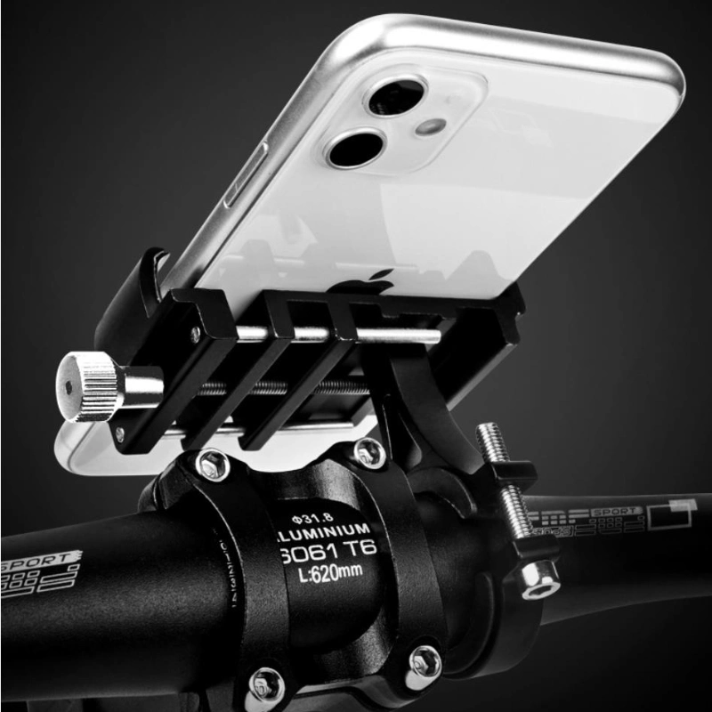 Aluminum Alloy Mobile Phone Holder Battery Car Bicycle Motorcycle Bracket Accessories