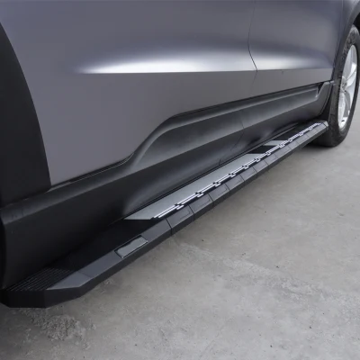 Accesorios para el exterior del automóvil pedal del estribo lado estribiones laterales Paso para Toyota Hilux Vigo Revo