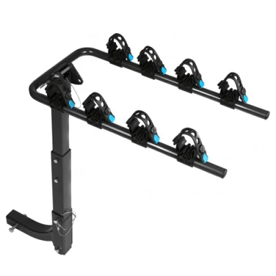 Rack de almacenamiento de bicicletas de alta calidad de metal exterior portabicicletas coche