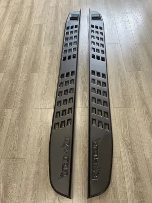 Estilo Raptor pasos laterales de acero para Ford Ranger
