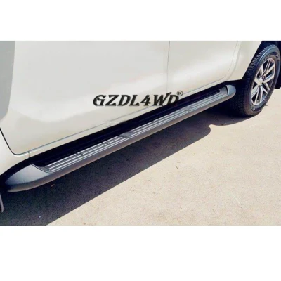 Gzdl4wd Accesorios Estribos pasos laterales para Hilux Revo 2015 2017 pasos de puertas de coches