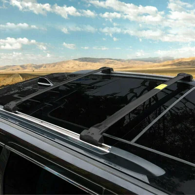 Baca de acero inoxidable apta para el descubrimiento4 LR4 2010-2017 La barra transversal de techo coche