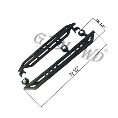 Accesorios todoterreno 4X4 estriadas laterales para Wrangler JL 2018+