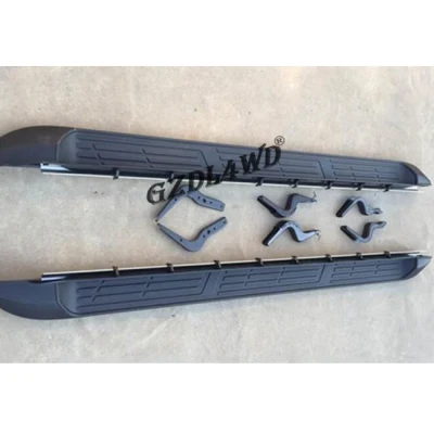Gzdl4wd Accesorios Estribos pasos laterales para Hilux Revo 2015 2017 pasos de puertas de coches
