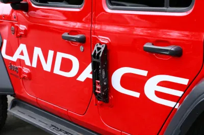 Jeep Wrangler nuevo diseño de la escalera lateral del lado de bisagra de puerta paso