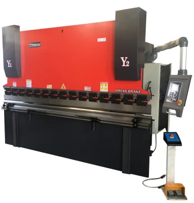 Prima 2-wc67K 100t/3200mm CNC Máquina de prensa de doblado hidráulico tándem