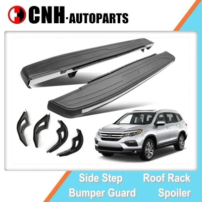 Estribos de estilo OE para Honda Pilot 2016-2021. Pasos laterales.