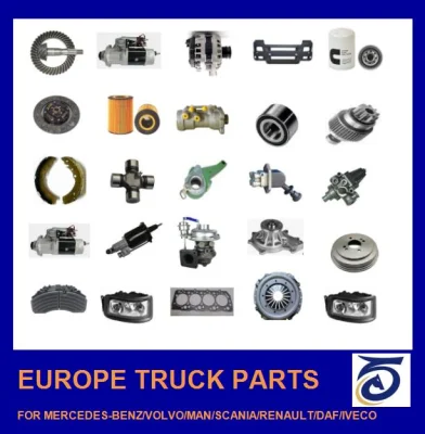 Europa Japanese Auto Car Spare Truck Parts para Isuzu/ Mitsubishi/ Hino/Hyundai/Mercedes-Benz/Volvo/Man/Renault/Daf/Iveco/Toyota, Body Spare Truck Parts