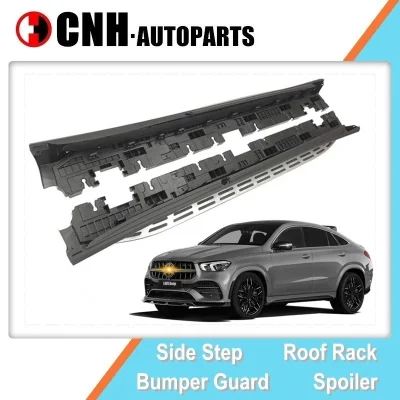 Accesorios de auto OE Estribos para Mercedes-Benz Gle Coupe 2020 2021 Deporte paso lateral estribos