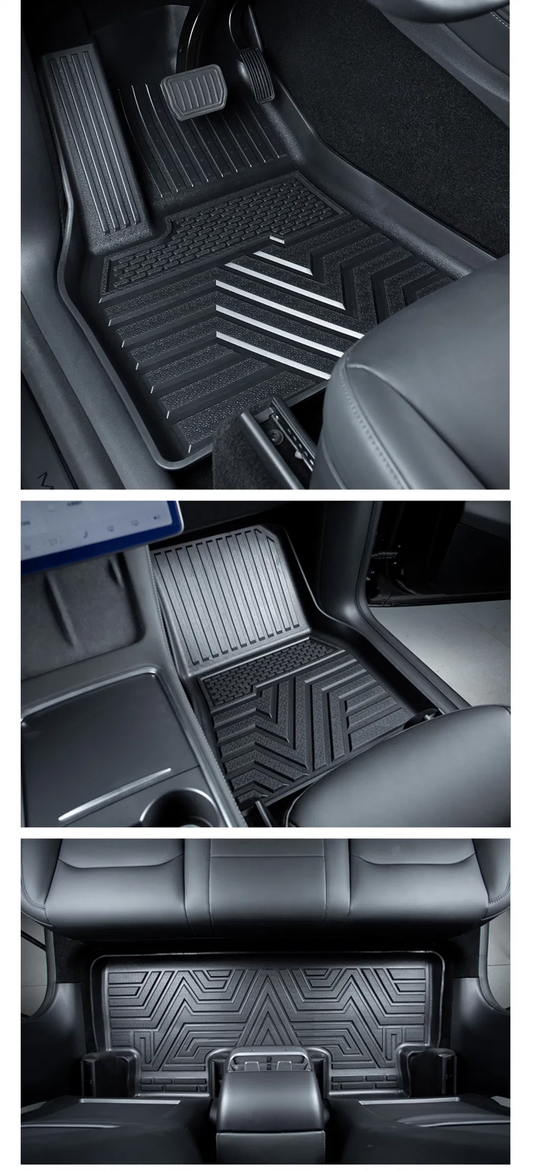 Newest for Audi Q5 3D TPE All Weather Car Floor Liners Mat