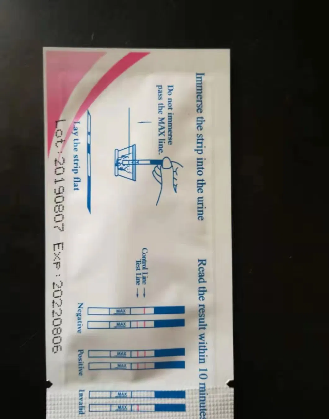 Urine Fast One -Step Pregnancy Test Bar Pregnancy Test