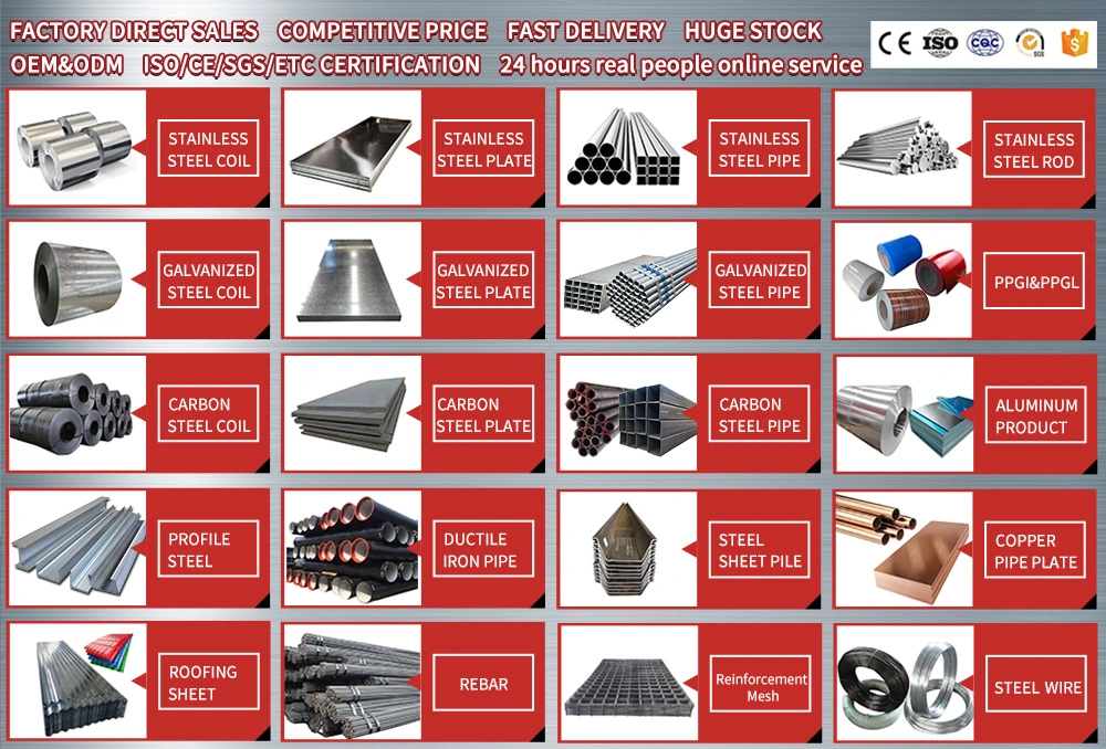 Wholesale High Strength Building Material Reinforcing Steel Iron Rod Rebar for Construction