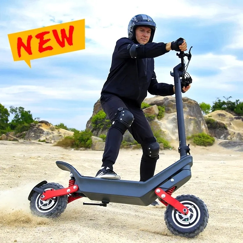 Kixin X10 Scooters 11 Inch 2400W Electric Scooter off-Road Fat Tire High-Speed Waterproof Adult Electric Scooter Foldable 50km/H E-Scooters